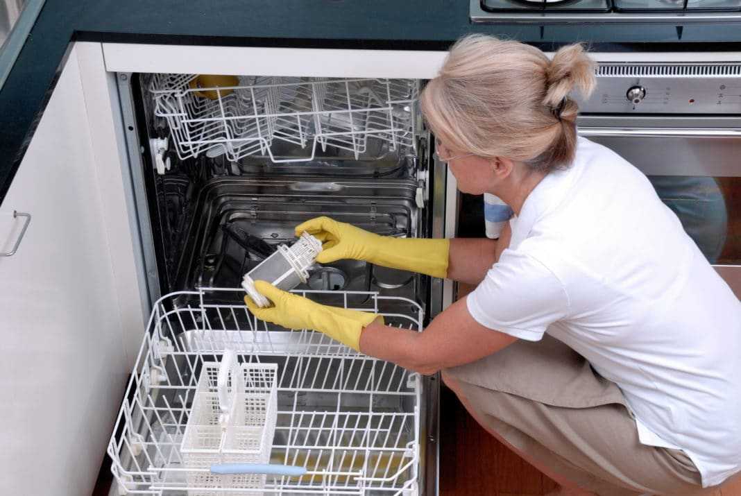 Уход за посудомоечной машиной: ежедневный, глубокая очистка