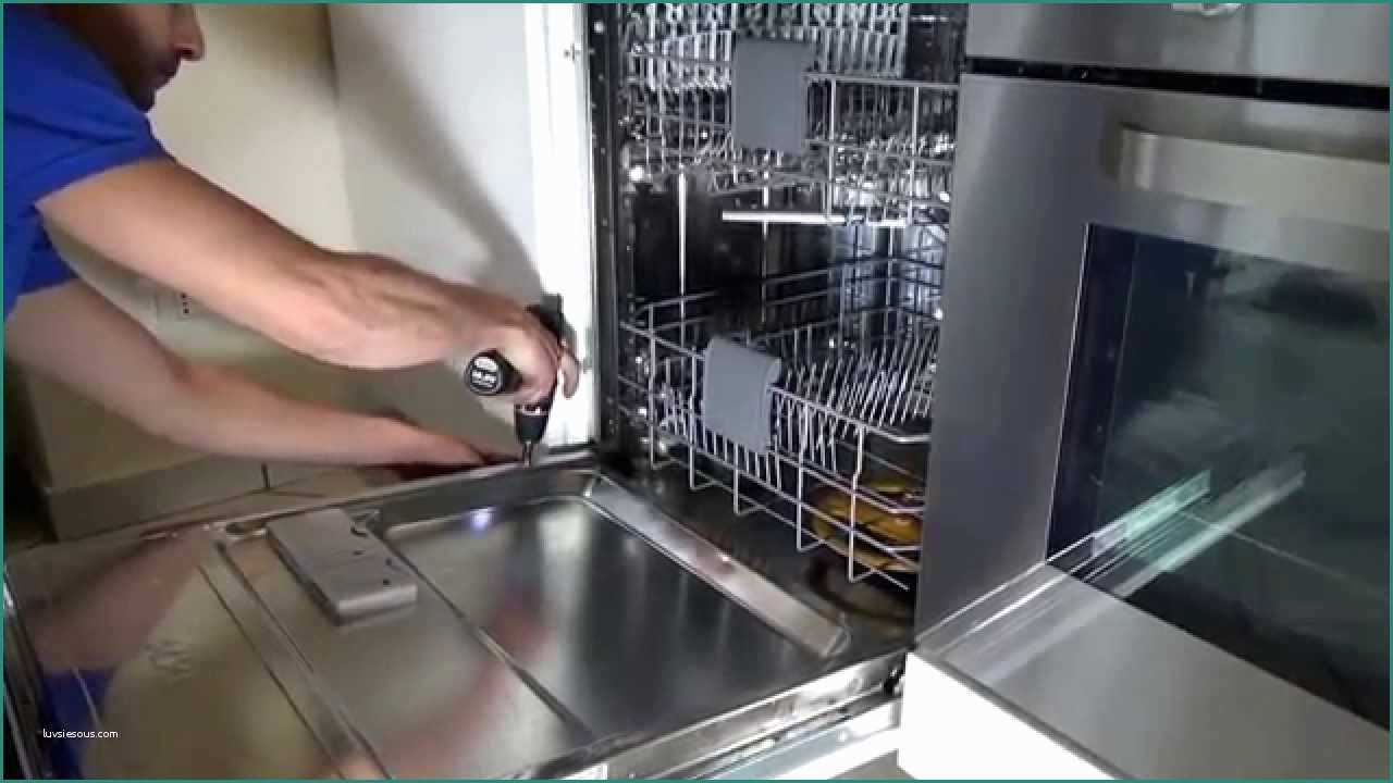 Регулировка дверцы посудомоечной машины: прикрутить и зафиксировать самому