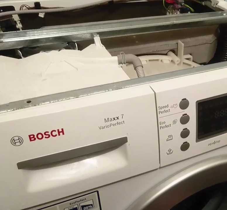 Расшифровка ошибки e18 в стиральных машинах bosch