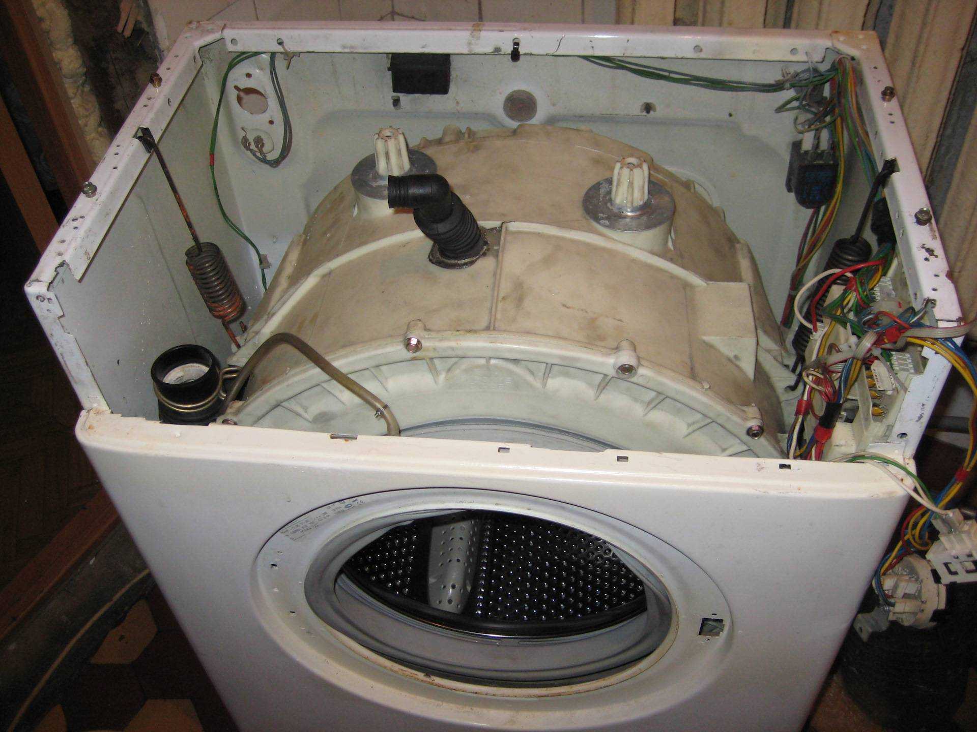 Поломка стиральной машины ariston: неисправности, устранение, причины