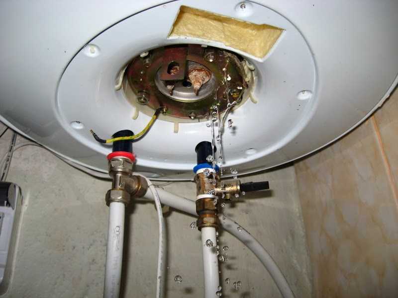 Как промыть водонагреватель от ржавчины - строительный портал
