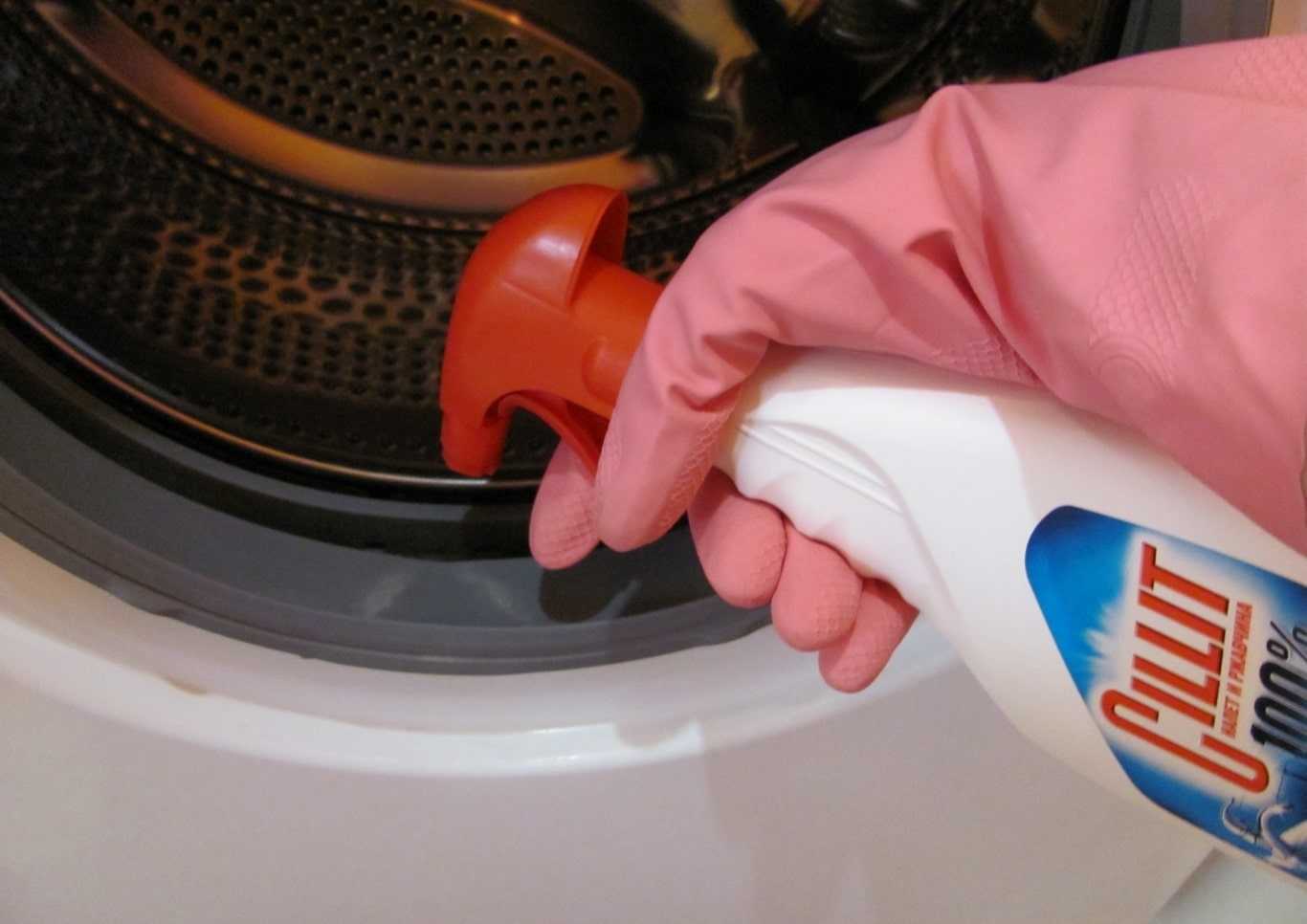 Как почистить резинку в стиральной машине: 12 способов