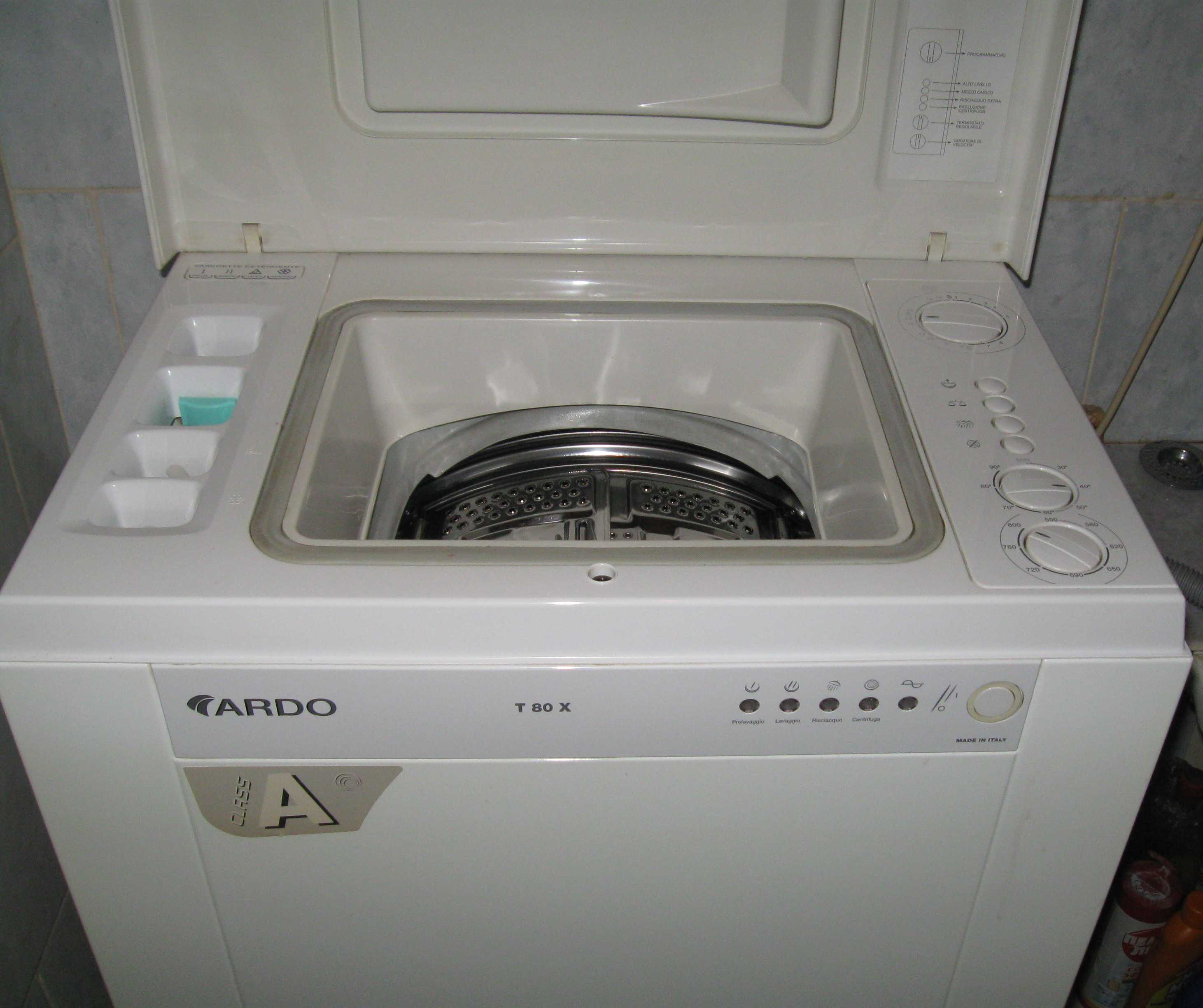 Неисправности стиральных машин ардо с вертикальной загрузкой