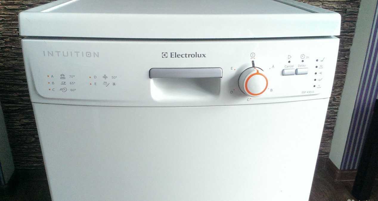Ошибка i20 в посудомоечной машине electrolux