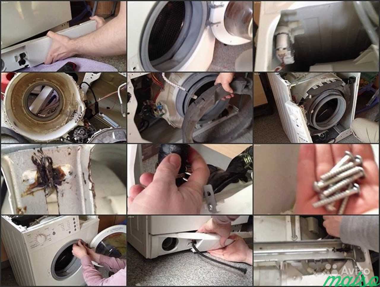 Как снять барабан со стиральной машины: как вытащить, разобрать и располовинить барабан lg, самсунг, индезит, аристон