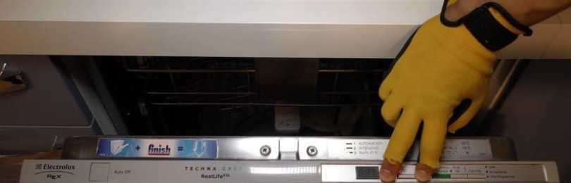 Ошибки посудомоечных машин электролюкс: как исправить