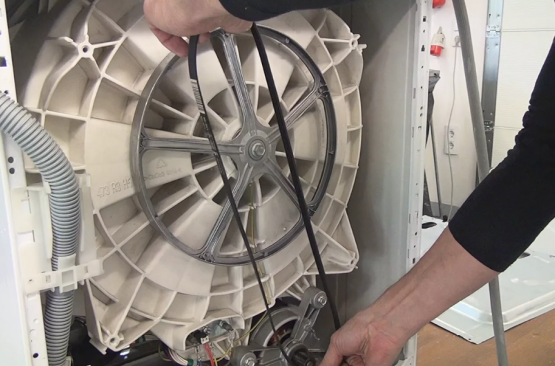 Как снять шкив с двигателя стиральной машины