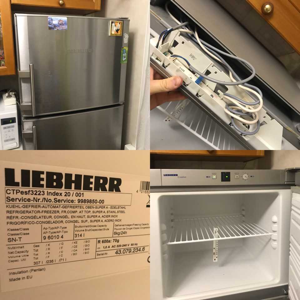 Не морозит холодильник либхер - причины, неисправности и методы их устранения