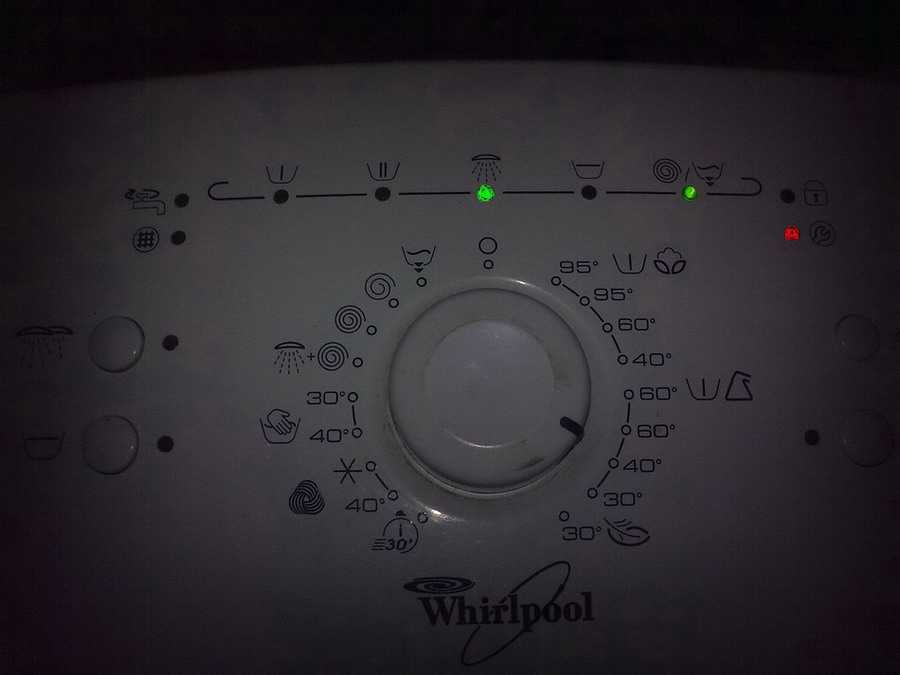 Коды ошибок стиральных машин whirpool