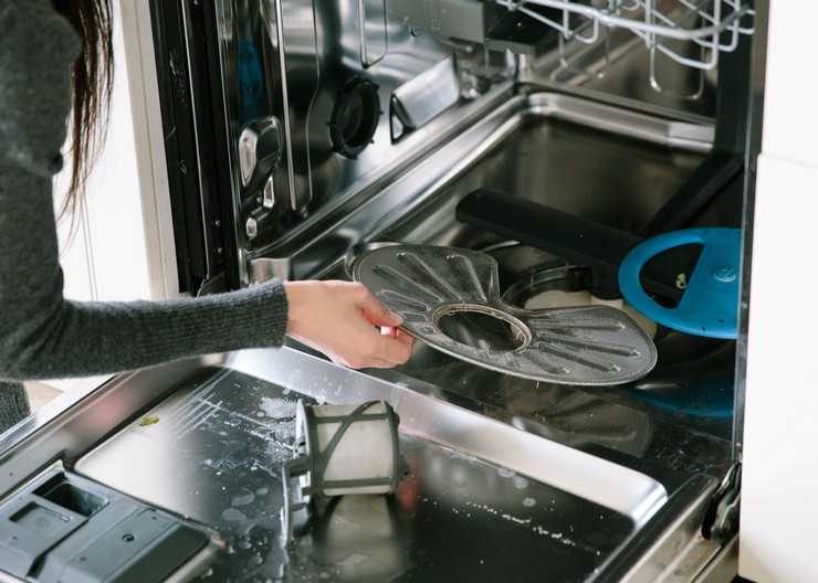 Как почистить посудомоечную машину от накипи?