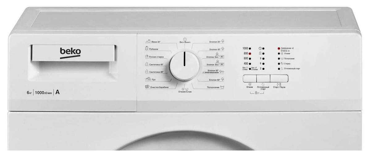 3 лучших стиральных машины beko. характеристики, функции, отзывы пользователей