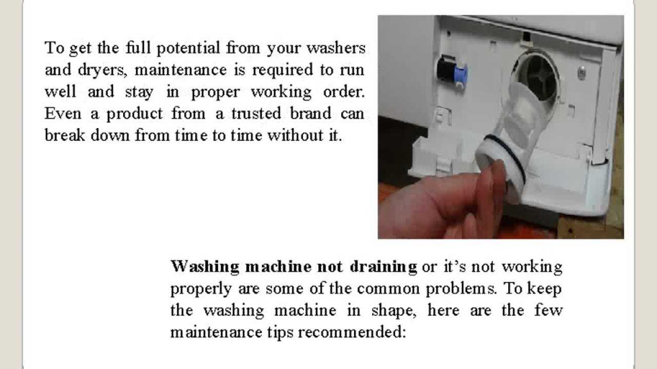 Коды ошибок стиральных машин — таблицы с расшифровкой