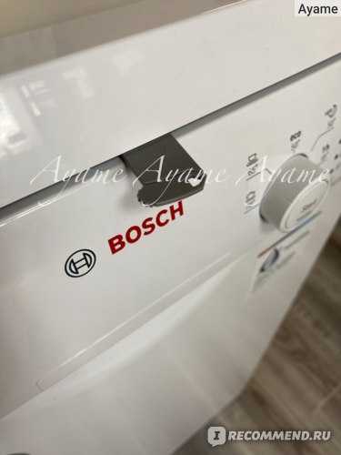 Горит кран в посудомоечной машине bosch - что делать