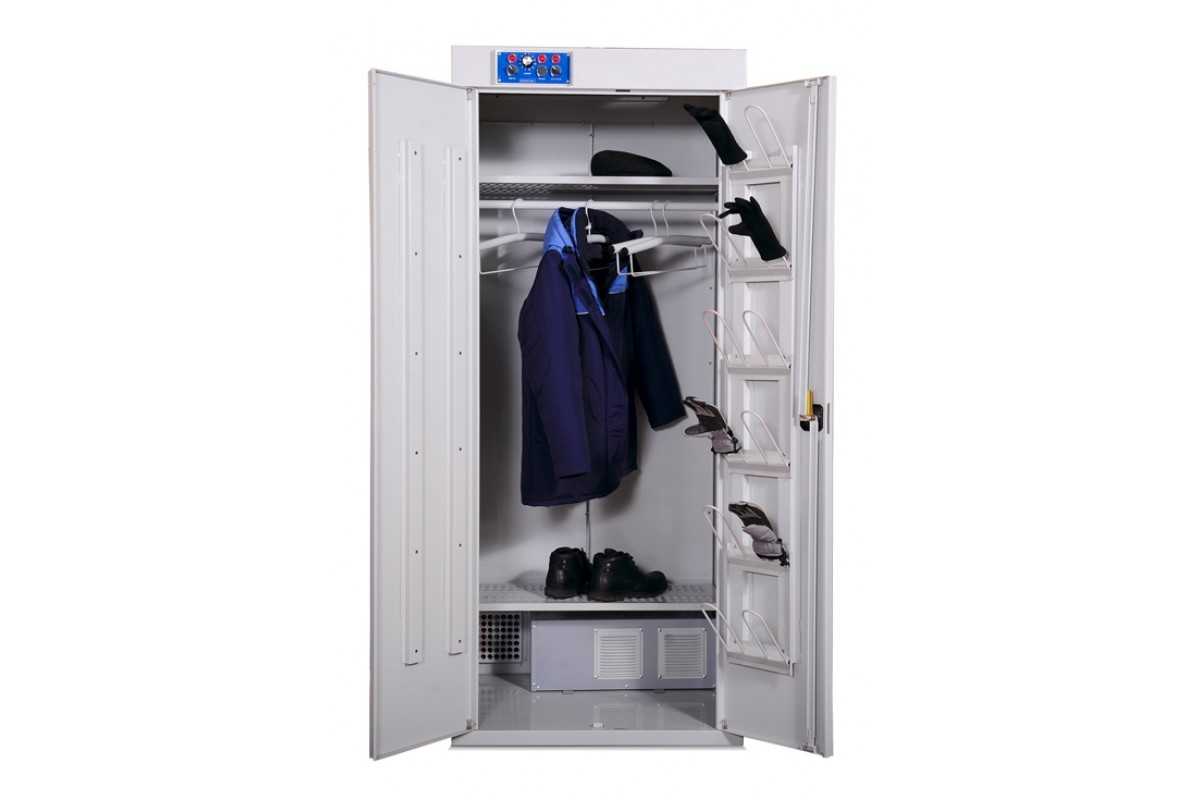 Сушильный шкаф для одежды, достоинства и недостатки конструкций