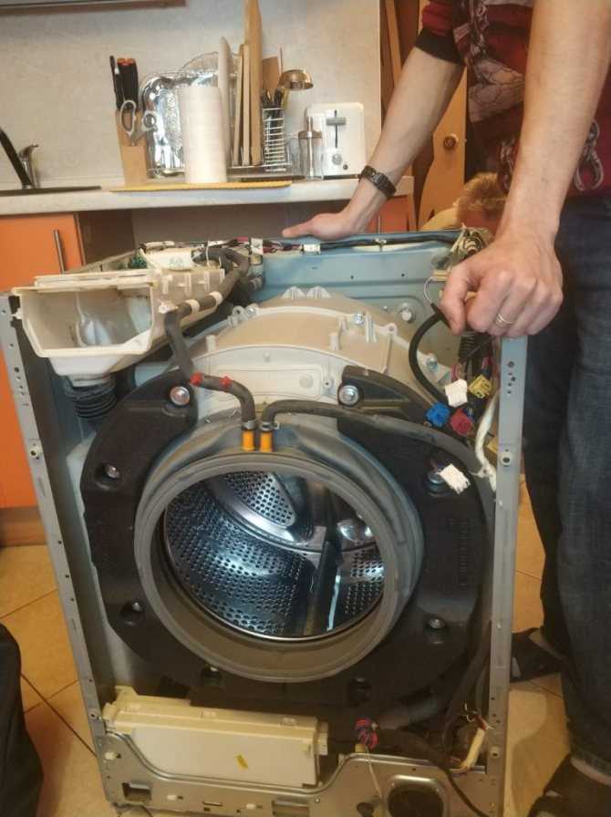 Ремонт стиральной машины-автомат своими руками
