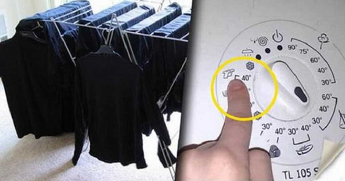 Как стирать черные вещи в стиральной машине (на каком режиме, температуре), чтобы одежда не потеряла цвет, как правильно убрать белые разводы после стирки?
