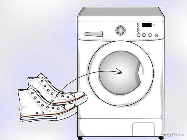 Как стирать конверсы - вручную или можно в стиральной машине?