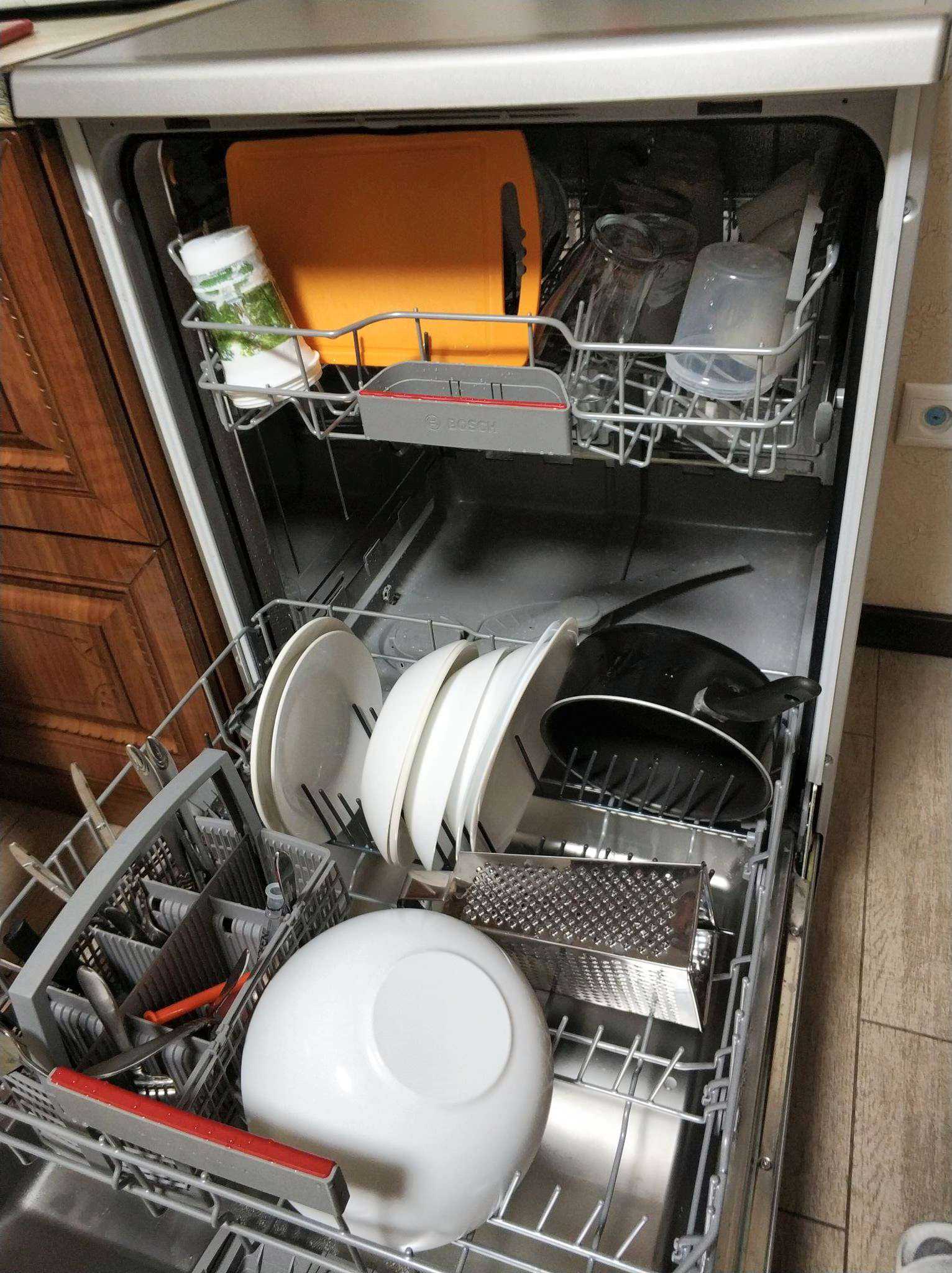 Цикл мойки посудомоечной машины: сколько времени длятся программы - точка j
