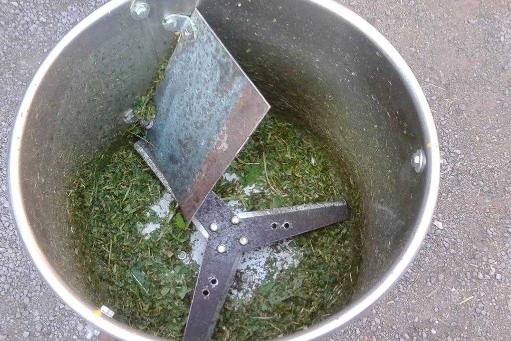Самодельный измельчитель травы из стиральной машины: особенности изготовления и принцип работы
