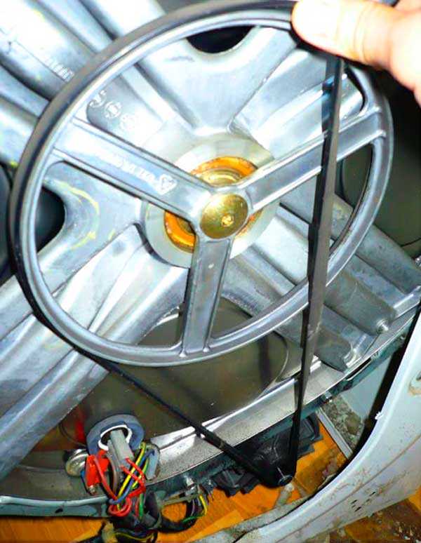 Шкив для стиральной машины - как снять, запрессовать, заменить