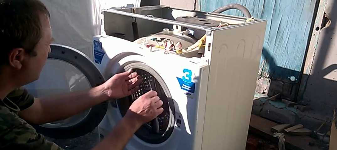 Как разобрать стиральную машину своими руками — фото и видео