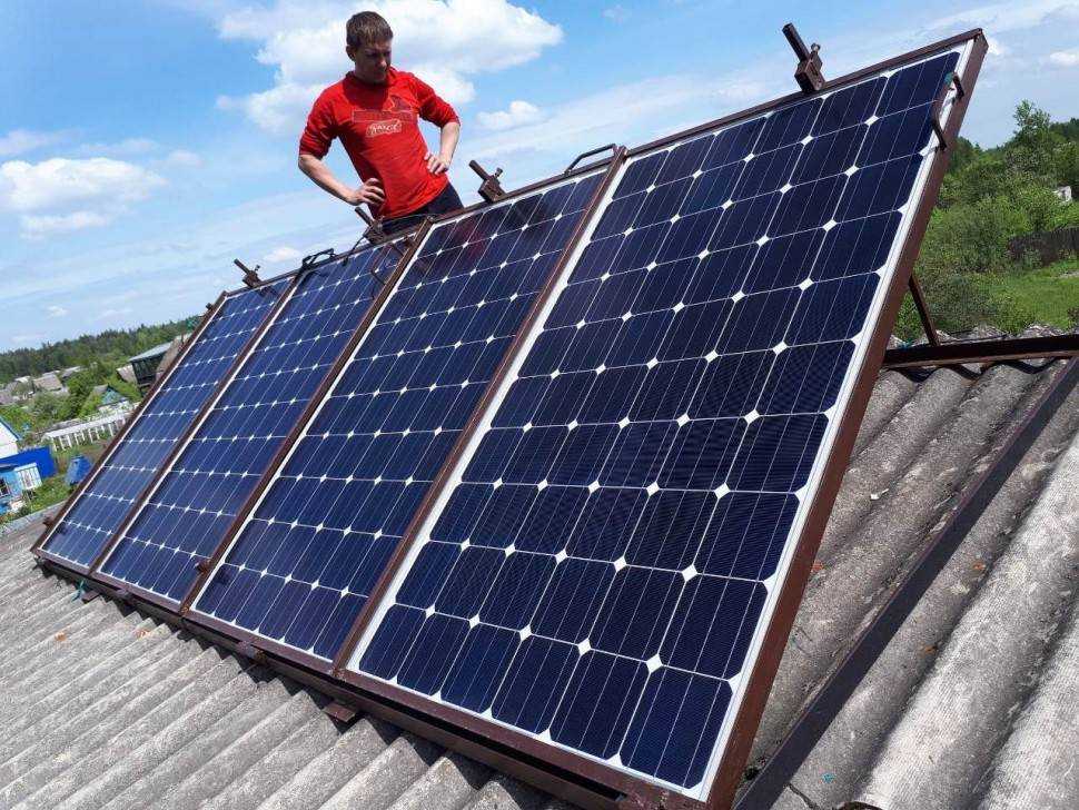 Выгоден ли частный дом на солнечных батареях