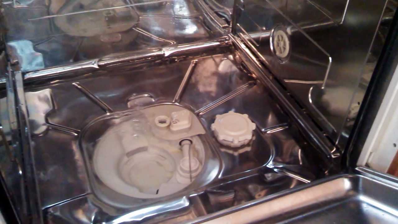 Засорилась посудомоечная машина - как прочистить