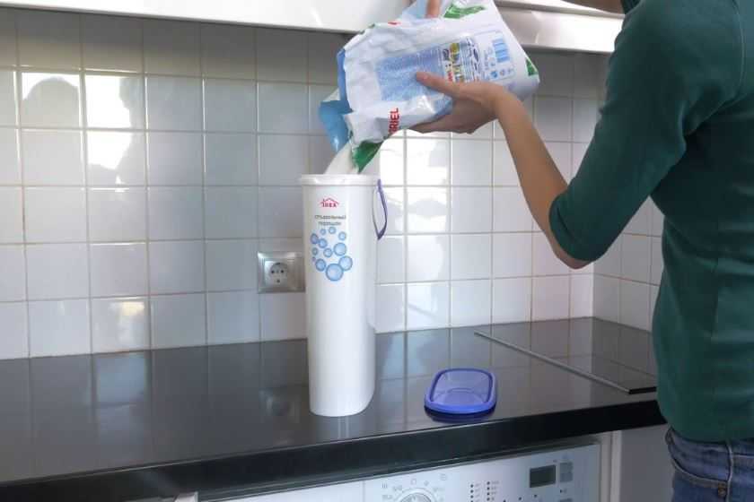 Как хранить стиральный порошок (дома, на морозе, в ванной)